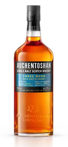 Auchentoshan Three Wood Lowland Single Malt Whisky - 43,0% Vol. - 0,7 ltr.