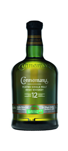 Connemara Peated Single Malt Irish Whiskey - 12 Jahre - 40,0% Vol. - 0,7 ltr.