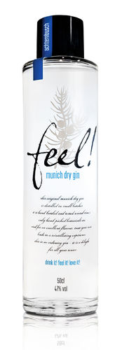 Feel! Munich Dry Gin - 47,0% Vol. - 0,5 ltr.