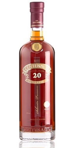 Ron Centenario Fundacion Solera Blended Rum - 20 Jahre - 40,0% Vol. - 0,7 ltr.