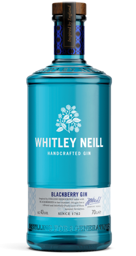Whitley Neill Blackberry Handcrafted Gin - 43,0% Vol. - 0,7 ltr.