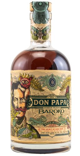 Don Papa Rum  Baroko - 40,0% Vol. - 0,7 ltr.