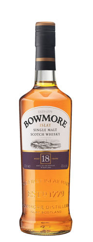 Bowmore Islay Single Malt Whisky - 18 Jahre - 43,0% Vol. - 0,7 ltr.