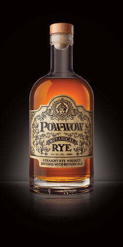 Pow Wow Botanical Rye Whiskey - 45,0% Vol. - 0,7 ltr.