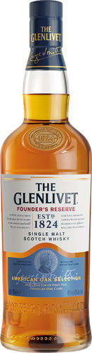 The Glenlivet Founder's Reserve Speyside Single Malt Whisky - 40,0% Vol. - 0,7 ltr.