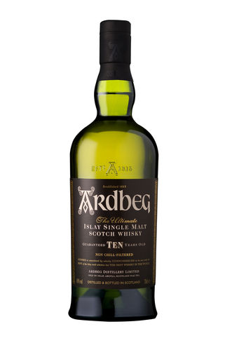 Ardbeg TEN Islay Single Malt Whisky - 10 Jahre - 46,0% Vol. - 0,7 ltr.