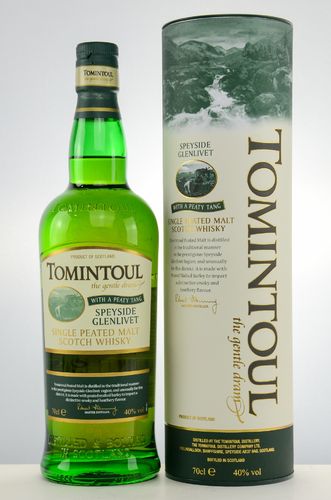 Tomintoul Peaty Tang Speyside Single Malt Whisky - 40,0% Vol. - 0,7 ltr.