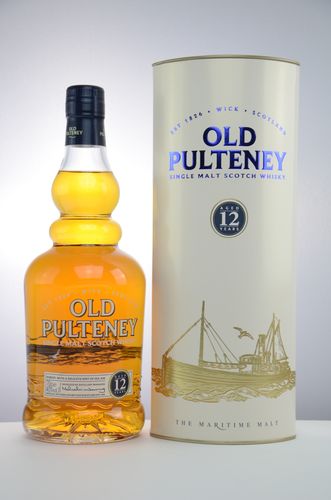 Old Pulteney Highland Single Malt Whisky - 12 Jahre - 40,0% Vol. -  0,7 ltr.