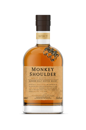 Monkey Shoulder Blended Malt Scotch Whisky - 40,0% Vol. - 0,7 ltr.