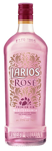 Larios Gin Rose - 37,5% Vol. - 0,7 ltr.