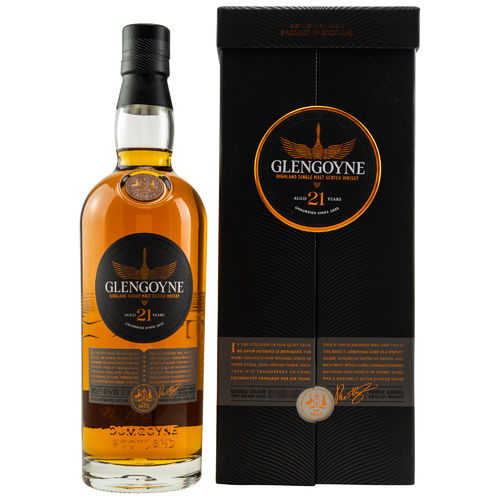 Glengoyne Highland Single Malt Whisky - 21 Jahre - 43,0% Vol. - 0,7 ltr.