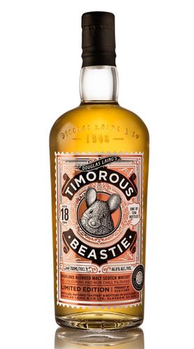 Timorous Beastie Highland Blended Malt Whisky - 18 Jahre - 46,8% Vol. - 0,7 ltr.