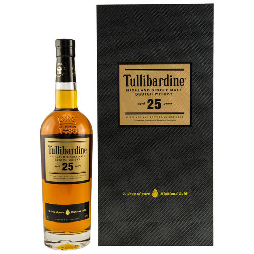 Tullibardine Highland Single Malt Whisky - 25 Jahre - 43,0% Vol. - 0,7 ltr.