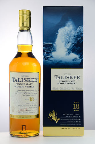 Talisker Island Single Malt Whisky - 18 Jahre - 45,8% Vol. - 0,7 ltr.