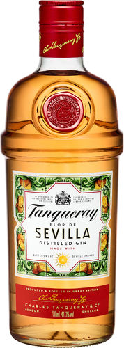 Tanqueray Flor de Sevilla Distilled Gin - 41,3% Vol. - 0,7 ltr.