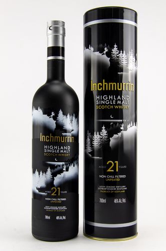 Inchmurrin Highland Single Malt Whisky - 21 Jahre - 46,0% Vol. - 0,7 ltr.