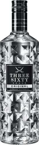 Three Sixty Vodka - 37,5% vol. - 0,7 ltr.