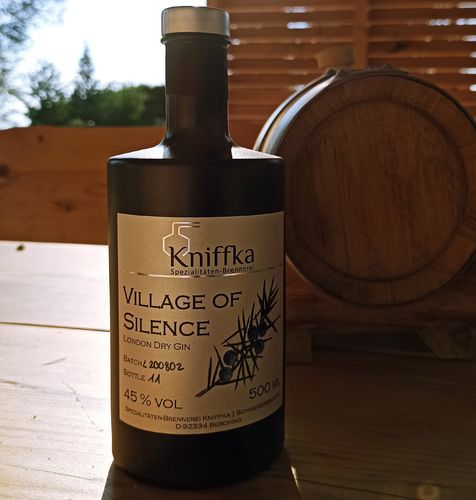 Kniffka "Village of Silence" London Dry Gin - 45,0% Vol. - 0,5 ltr