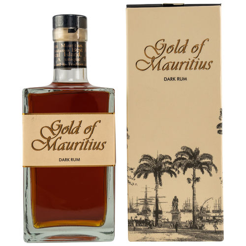 Gold of Mauritius Classic Dark Rum - 40,0% Vol. - 0,7 ltr.