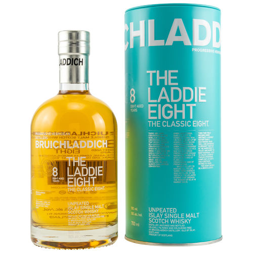 Bruichladdich The Laddie Eight Islay Single Malt Whisky - 50,0% Vol. - 0,7 ltr.