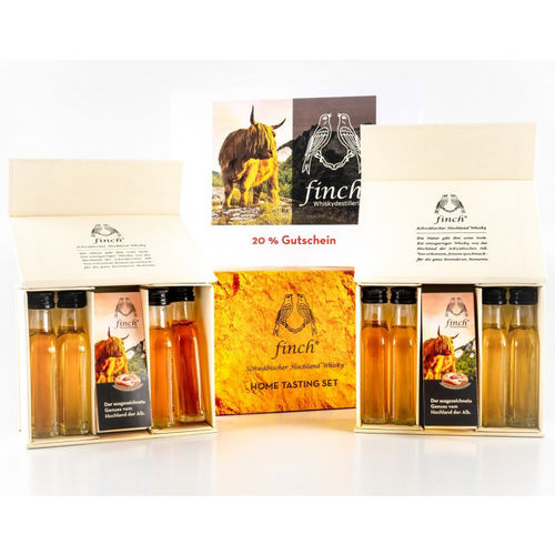 finch Home Tasting Set Whisky - 8 x 2cl