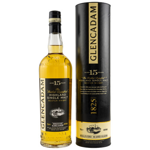 Glencadam Highland Single Malt Whisky - 15 Jahre - 46,0% Vol. - 0,7 ltr.