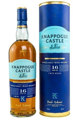 Knappogue Castle Irish Single Malt Whiskey - 16 Jahre - 43,0% Vol. - 0,7 ltr.
