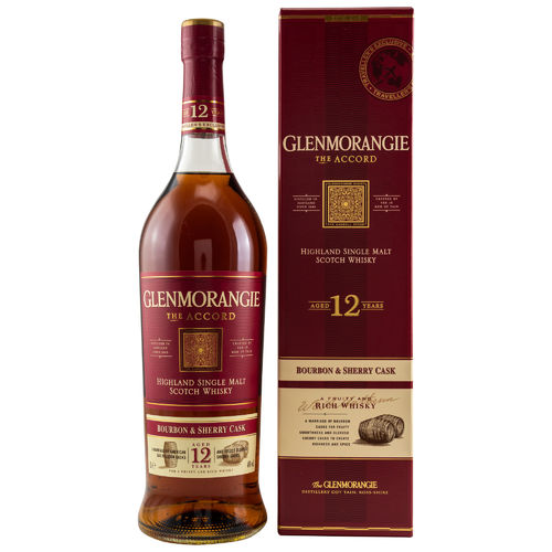 Glenmorangie The Accord Highland Single Malt Whisky - 12 Jahre - 43,0% Vol. 0,7 ltr.