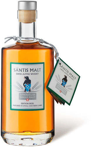 Säntis Malt Edition Sigel Swiss Alpine Whisky - 40,0% Vol. - 0,5 ltr.