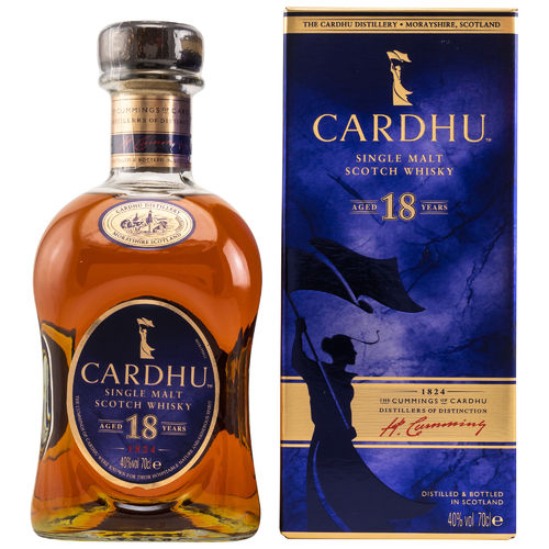 Cardhu Speyside Single Malt Whisky - 18 Jahre - 40,0% Vol. - 0,7 ltr.
