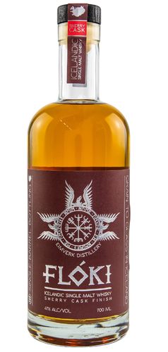 Floki Sherry Cask Finish Icelandic Single Malt Whisky - 47,0% Vol. - 0,7 ltr.